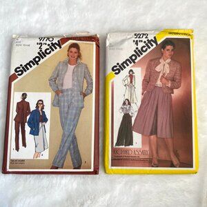 2 Simplicity Sewing Patterns